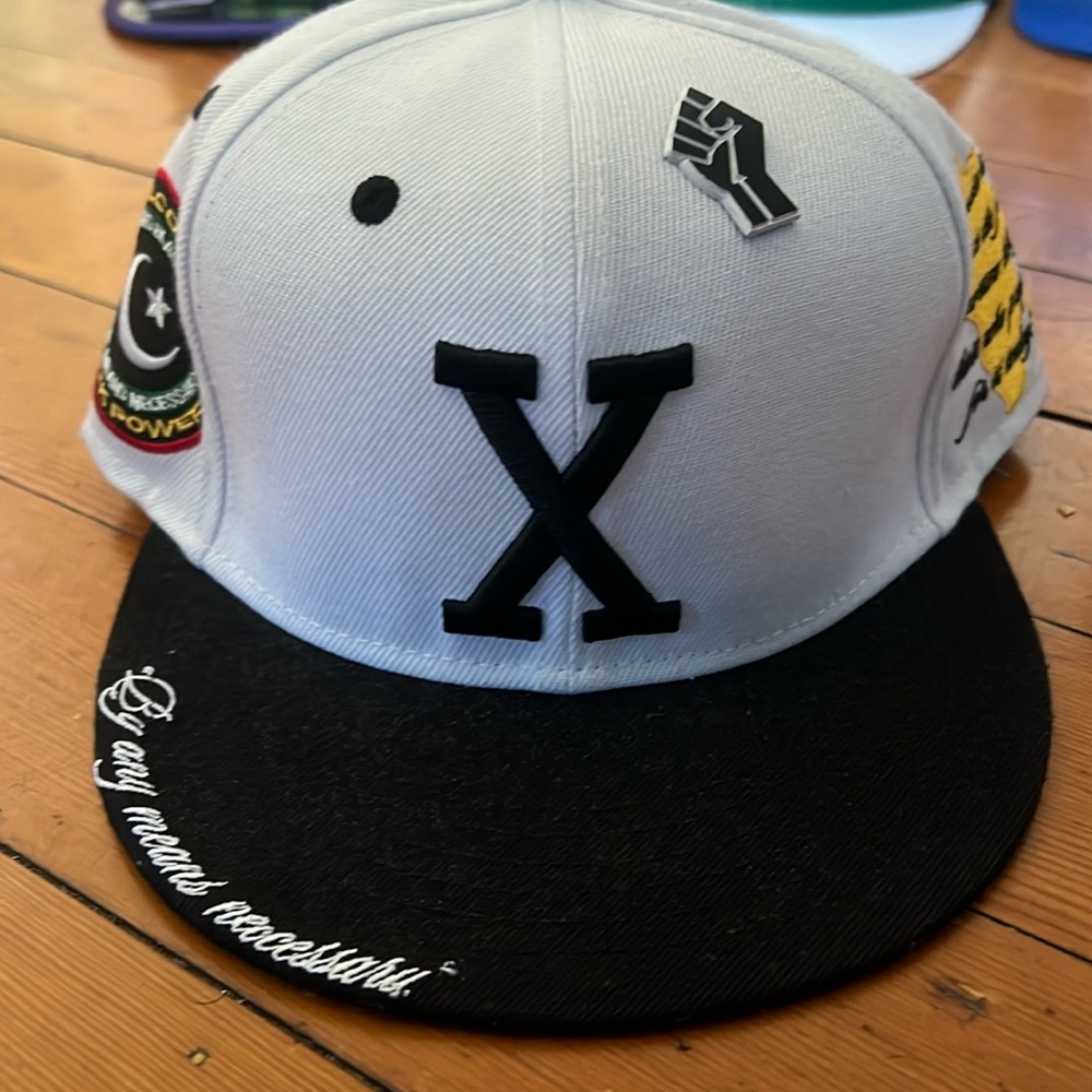 Rare- Malcom X SnapBack